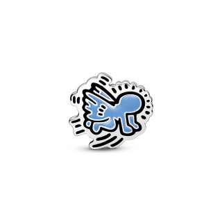 Obesek Keith Haring™ x Pandora s sijočim angelom 