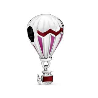 Red Hot Air Balloon Travel Charm 