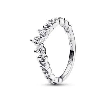 Regal Swirl Tiara Ring 