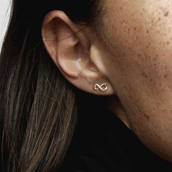 Tiffany & Co. Cultured Pearl Classic Infinity Figure Eight Earrings | eBay