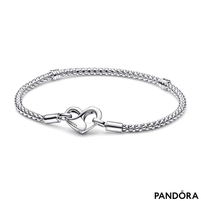 Pandora Heart Clasp Bracelet Silver Bracelet 14.8G | 019000140577 | Cash  Converters