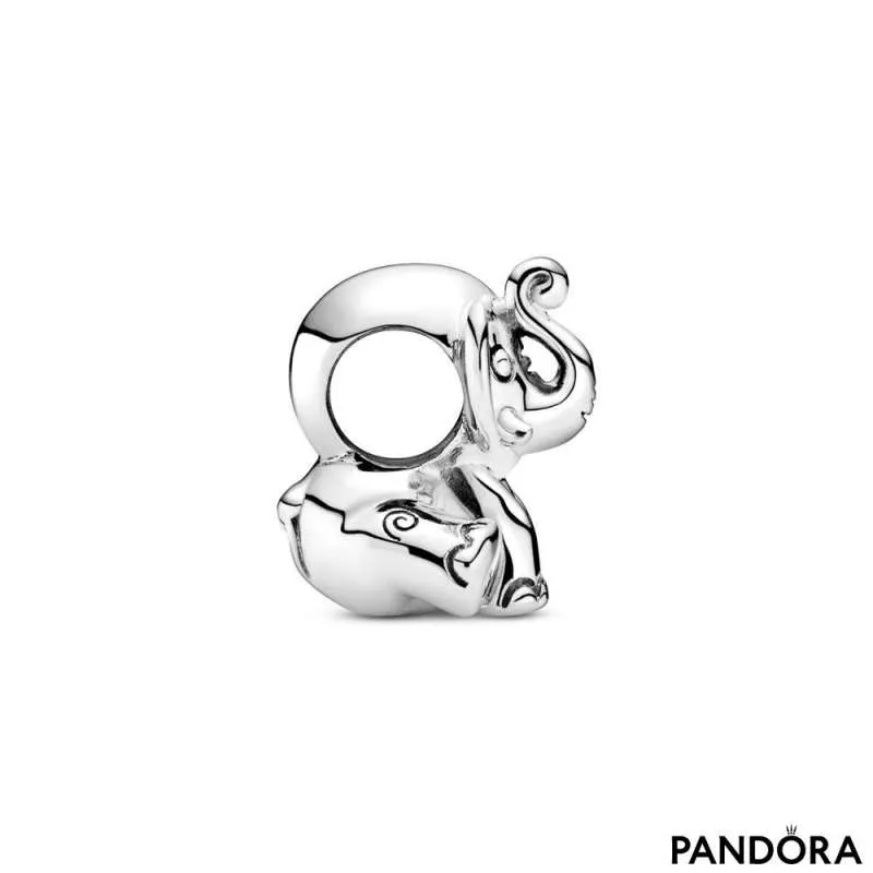 PANDORA Rare Elephant Sterling Silver Charm  Legacy Collectors