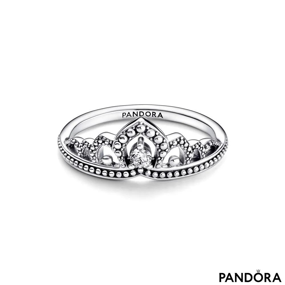 This stunning silver tiara ring will transform you into a princess. –  Little Jewellers