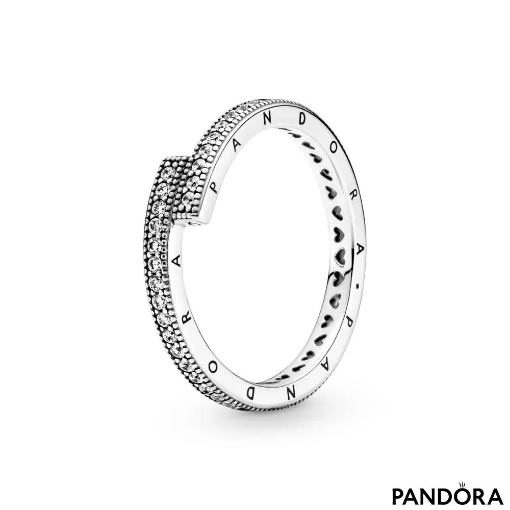 Sparkling Overlapping Ring 