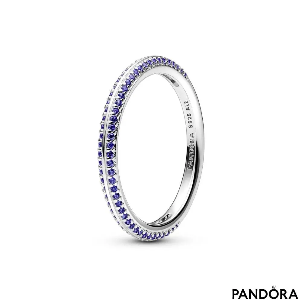 Pandora ME Blue Pavé Ring 