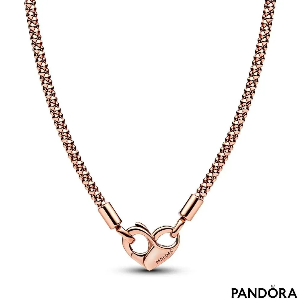 Pandora Moments Studded Chain Necklace 