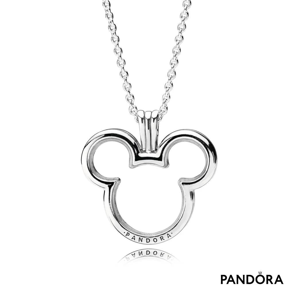 PANDORA Ring Disney, Mickey Silhouette - Size 54 - American Jewelry