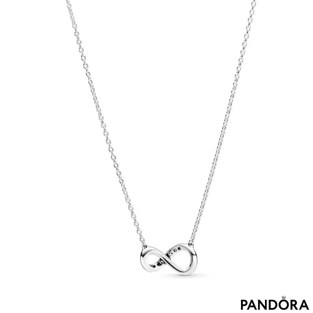Sparkling Infinity Collier Necklace 