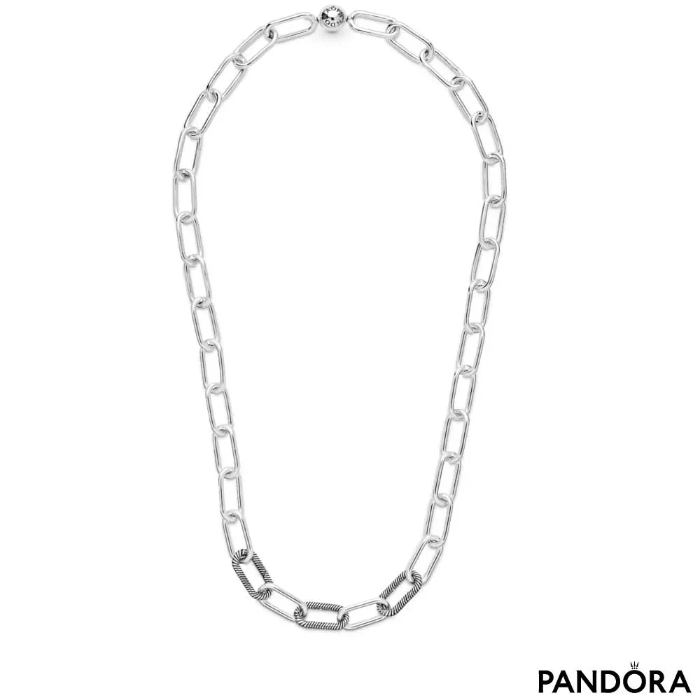 Ogrlica Pandora ME v obliki členaste verige 