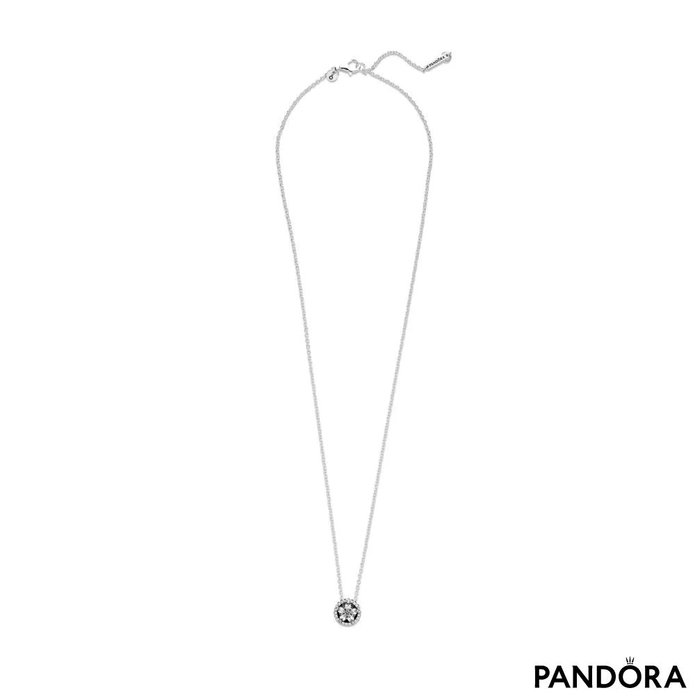 FINAL SALE - Pandora Moments Sparkling Snowflake Clasp Bangle | Rose gold  plated | Pandora US