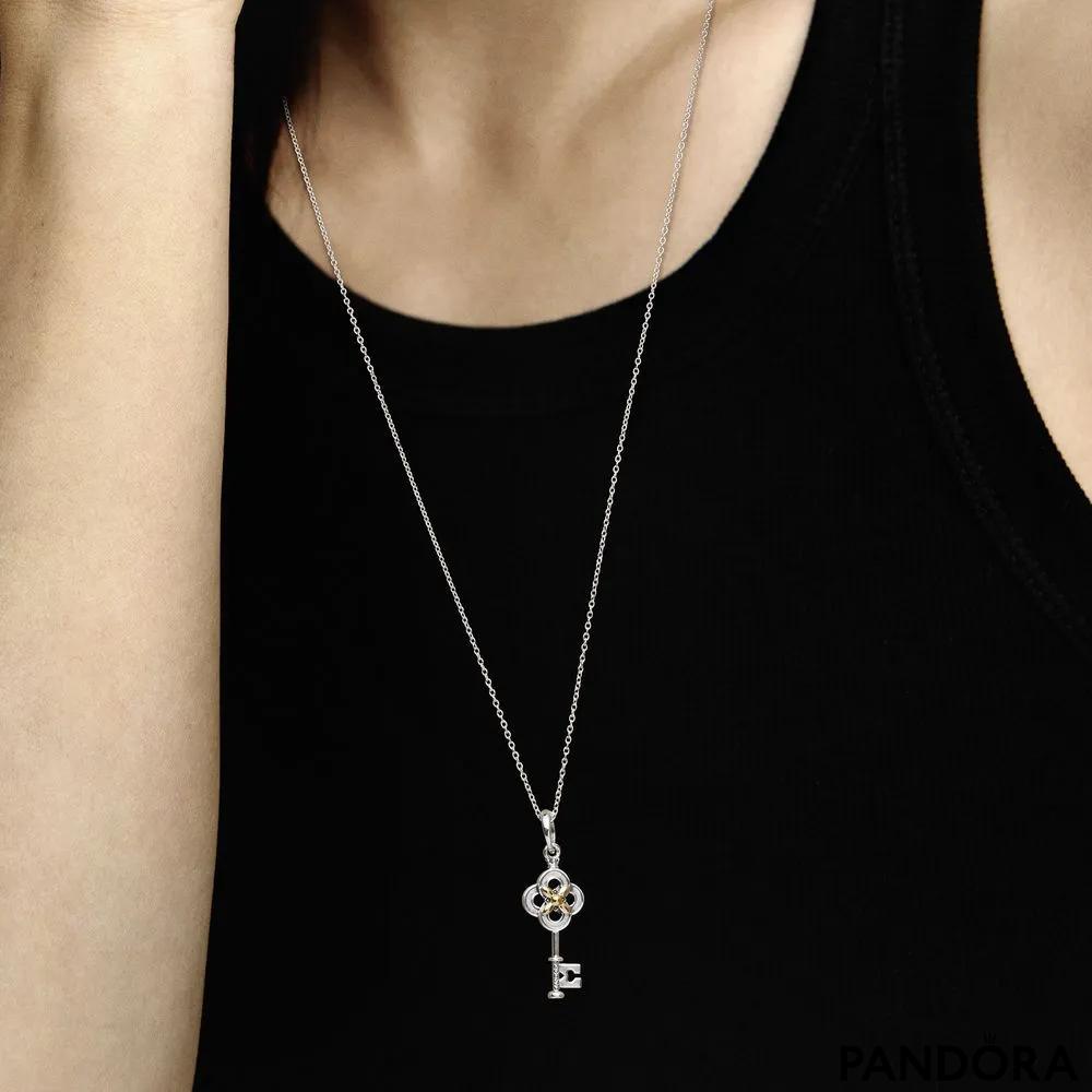 Leila Link Necklace -Two Tone – Sahira Jewelry Design