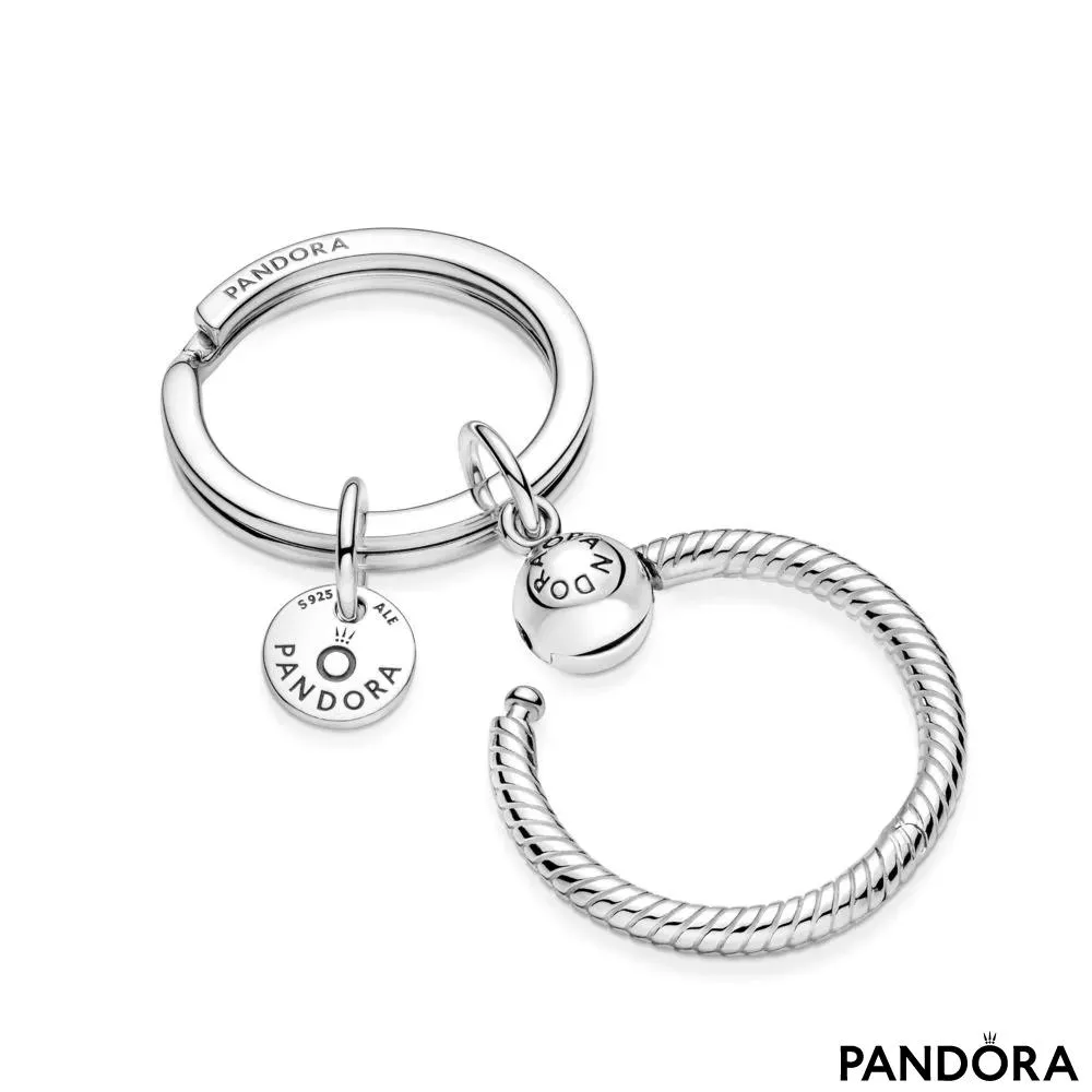 Pandora Moments Charm Key Ring 