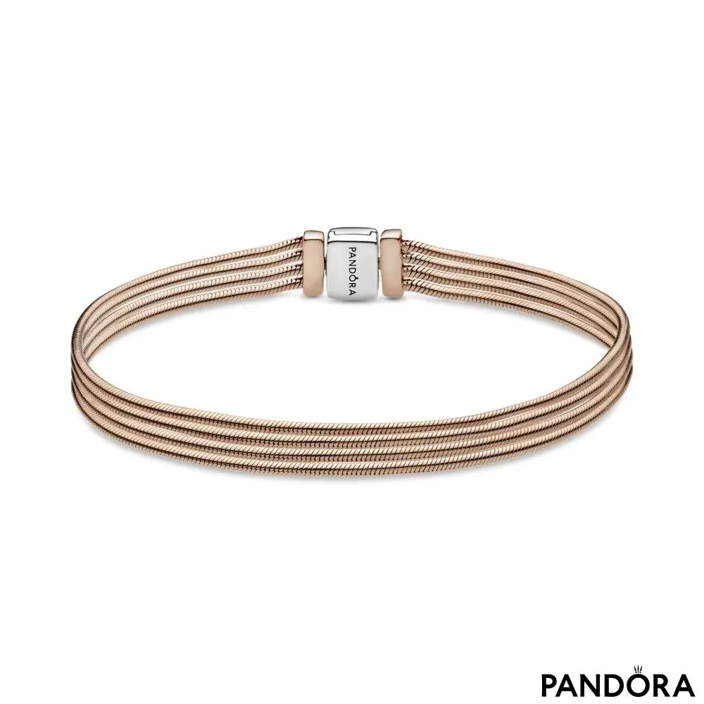 Pandora Reflexions Multi Snake Chain Bracelet 