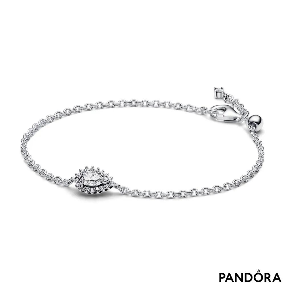 Pandora style silver sparkling endless hearts -19 cm | Online Supermarket.  Items from Panama and Miami to Cuba
