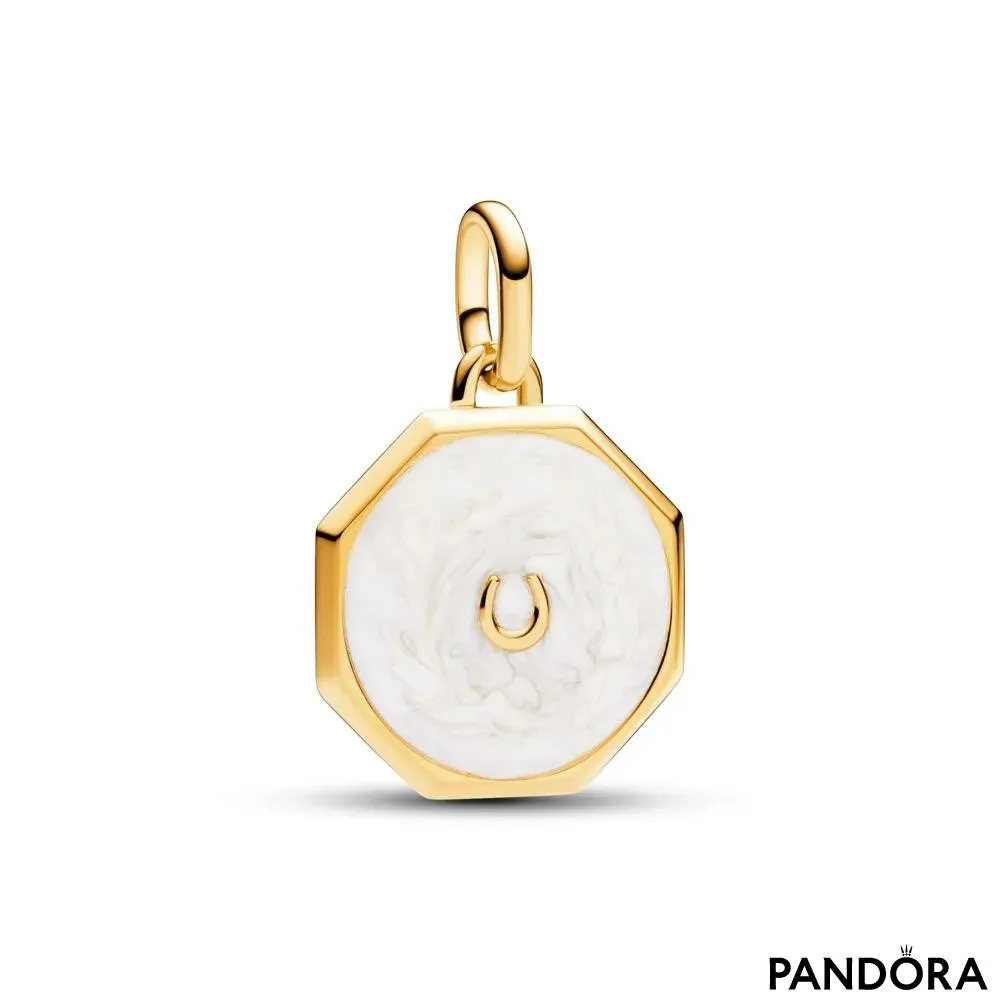 Pandora ME Lucky Horseshoe Medallion Charm 