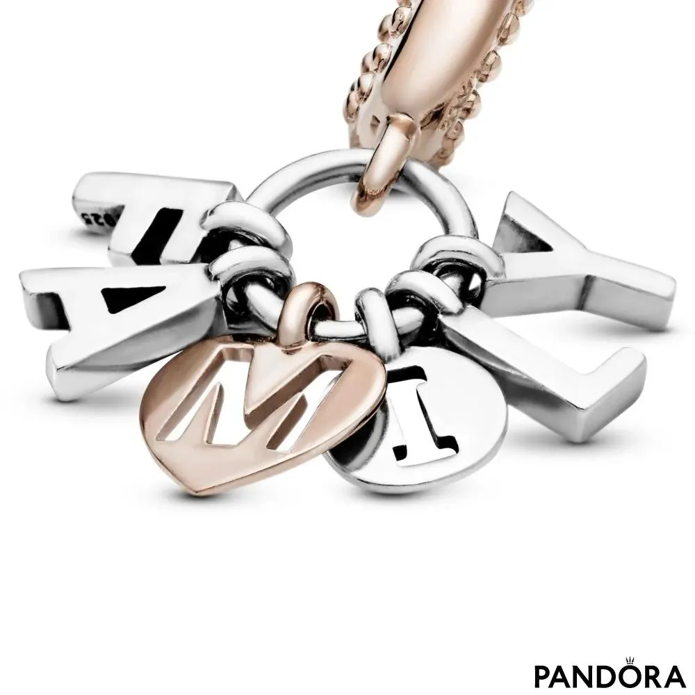 Pandora Rose viseč obesek popolna družina 