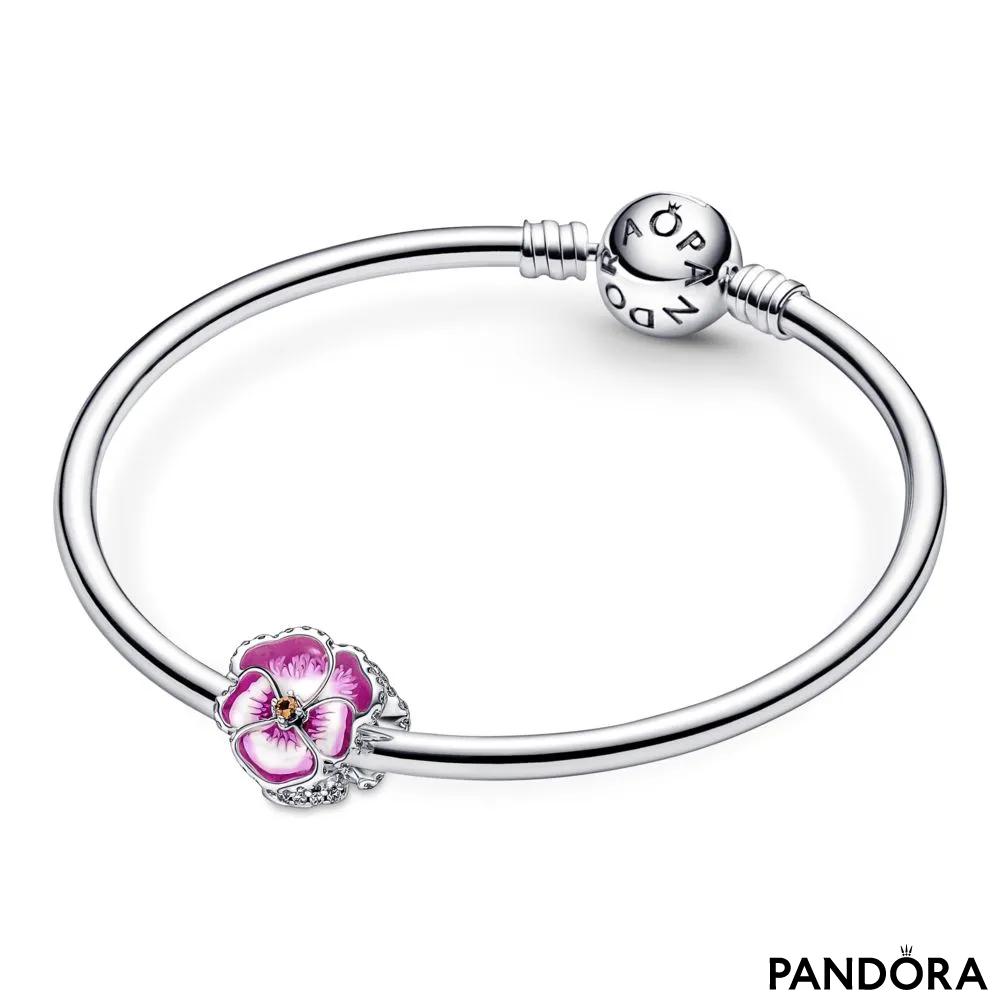 Cute Pink Crystal Bead Bracelet Flower Dream Catcher Charm Bracelet I Love  You Little Priceness Prince
