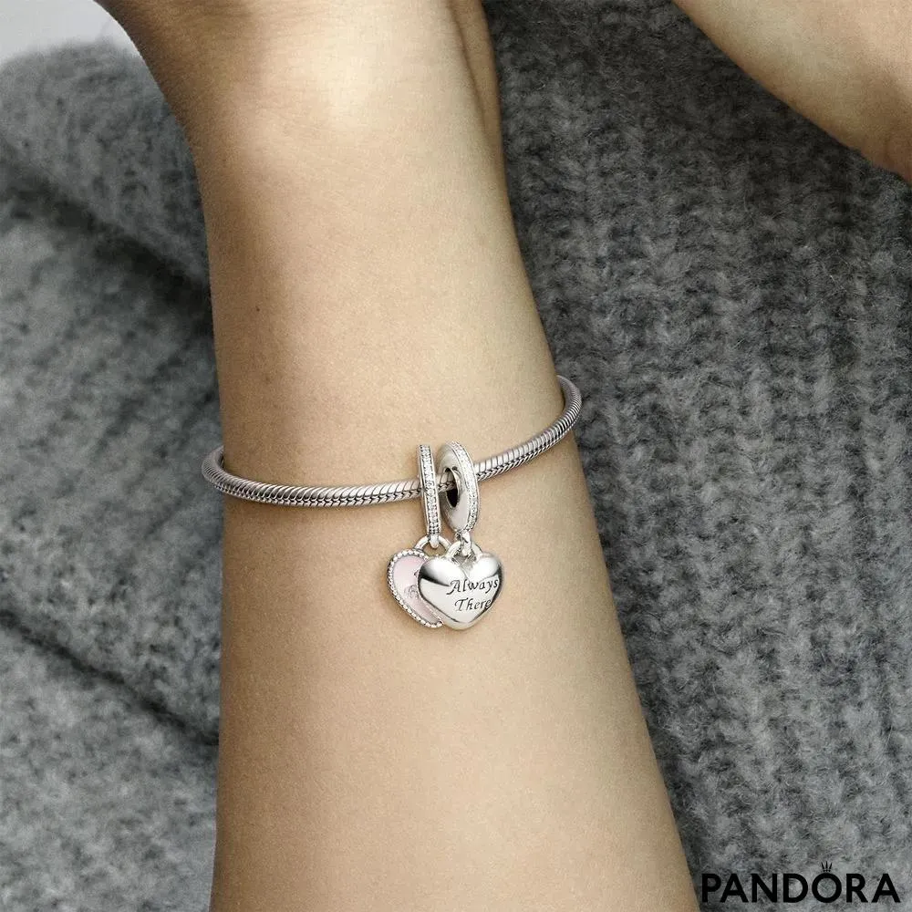 Always There Heart Dangle Charm 