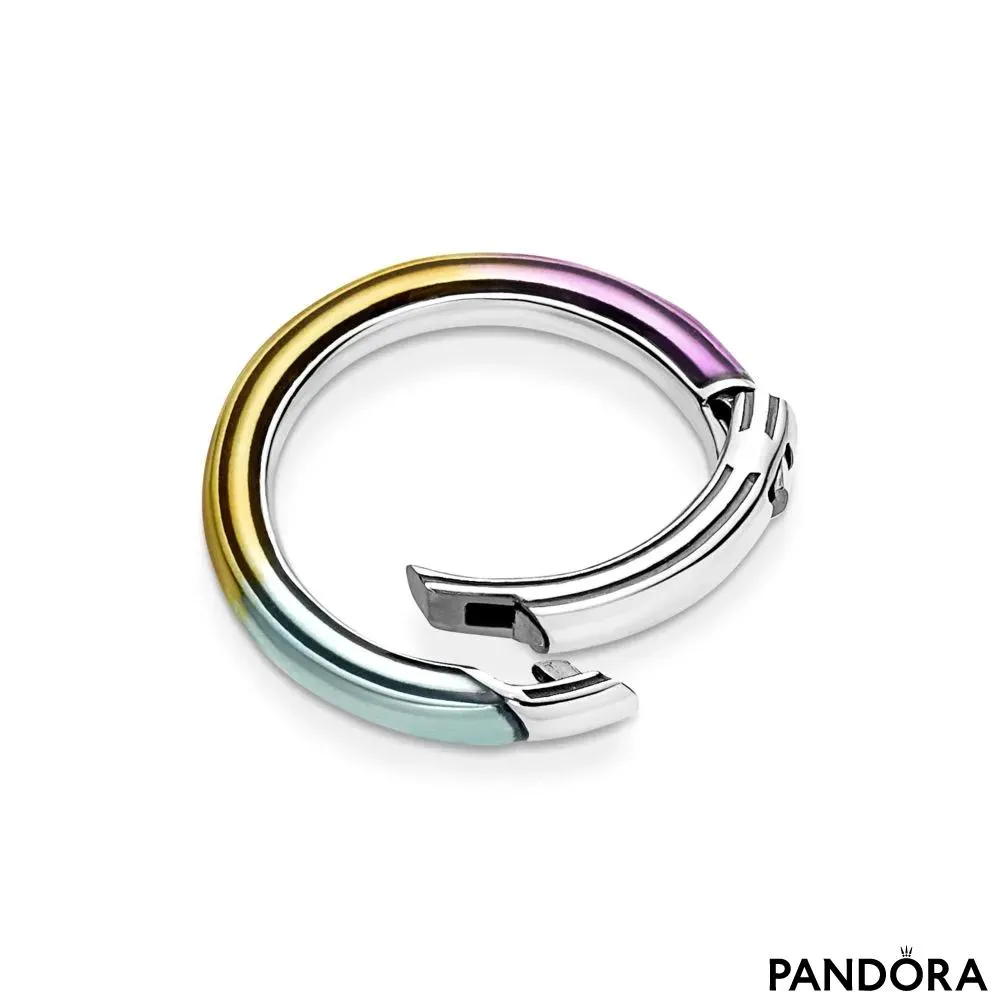 Pandora ME Tie-dye Styling Round Connector 