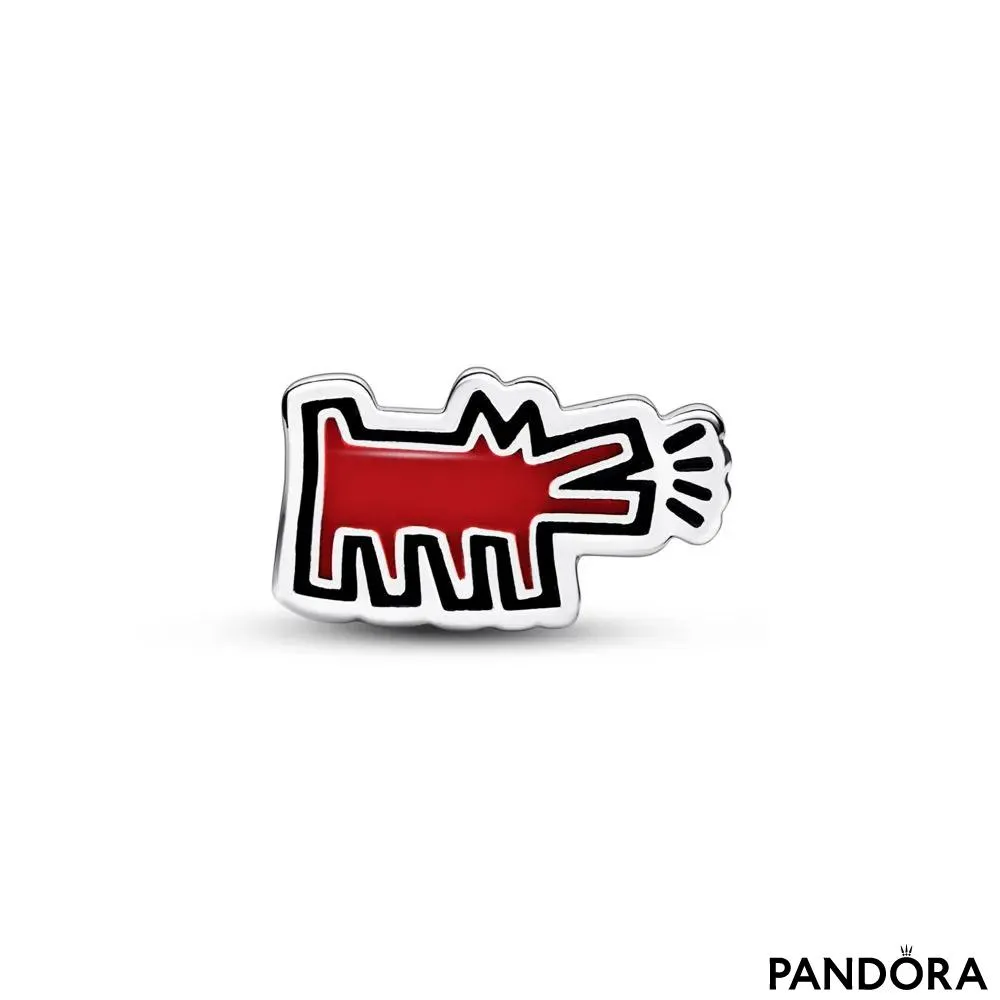 Obesek Keith Haring™ x Pandora z lajajočim psom 