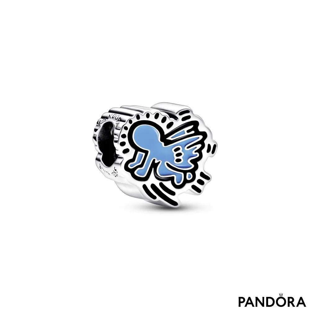 Obesek Keith Haring™ x Pandora s sijočim angelom 