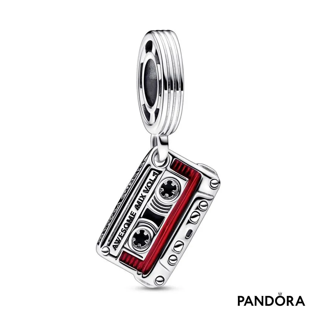 Marvel Guardians of the Galaxy Cassette Tape Dangle Charm 