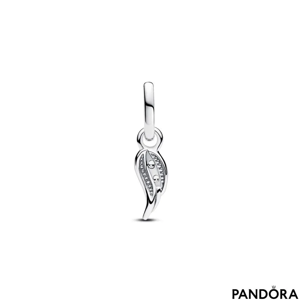 Mini viseči obesek z bleščečimi angelskimi krili Pandora ME 
