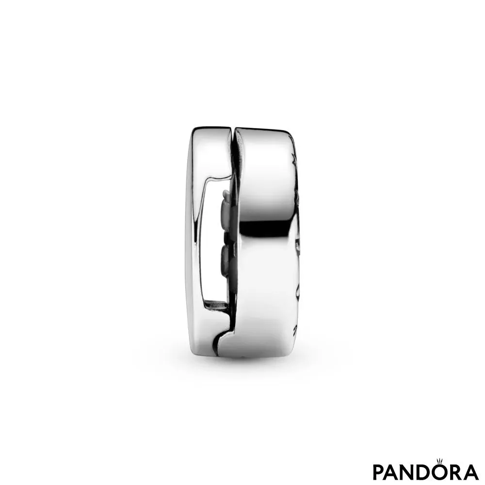 Pandora Lockets Logo Clip Charm 