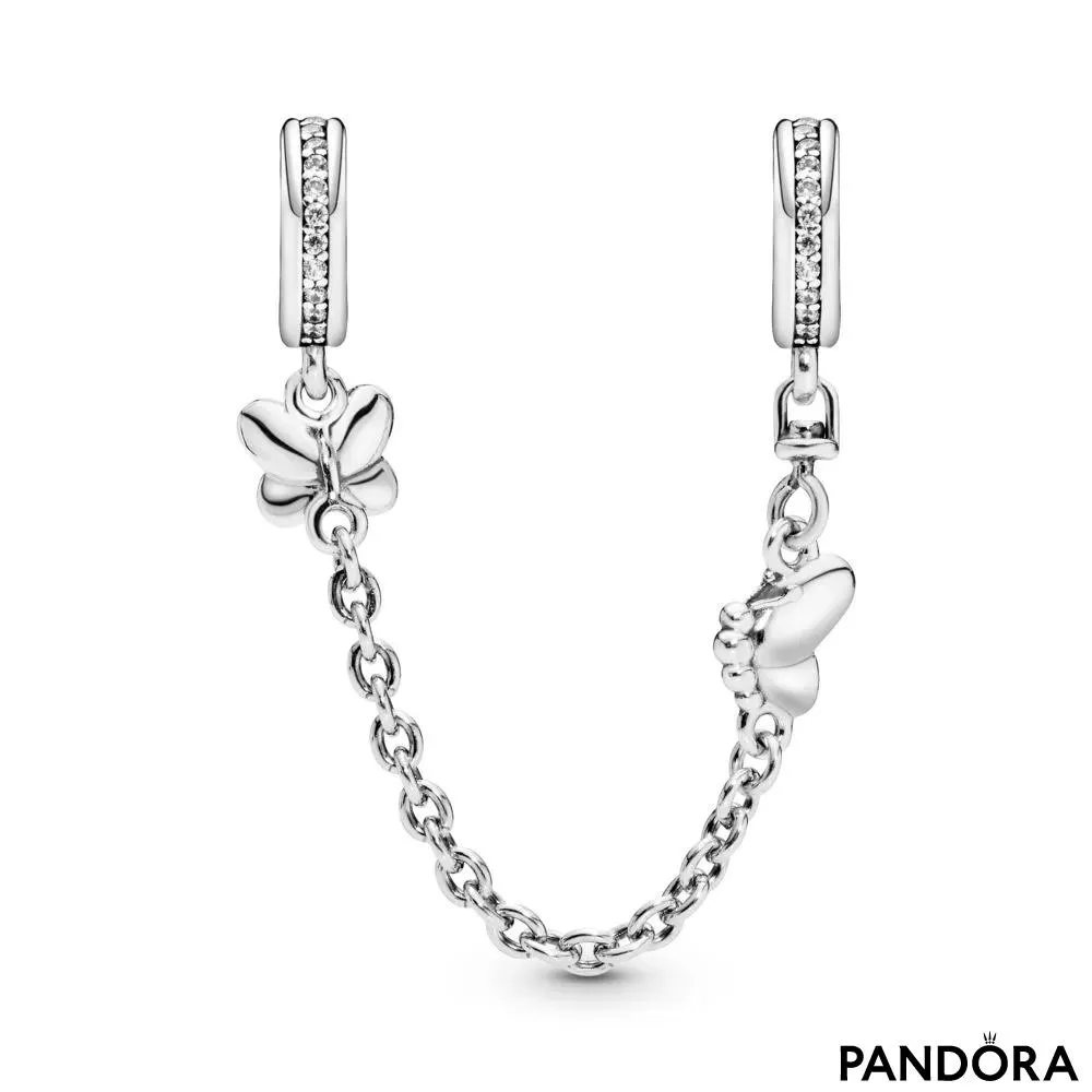 Butterfly Safety Chain Charm 