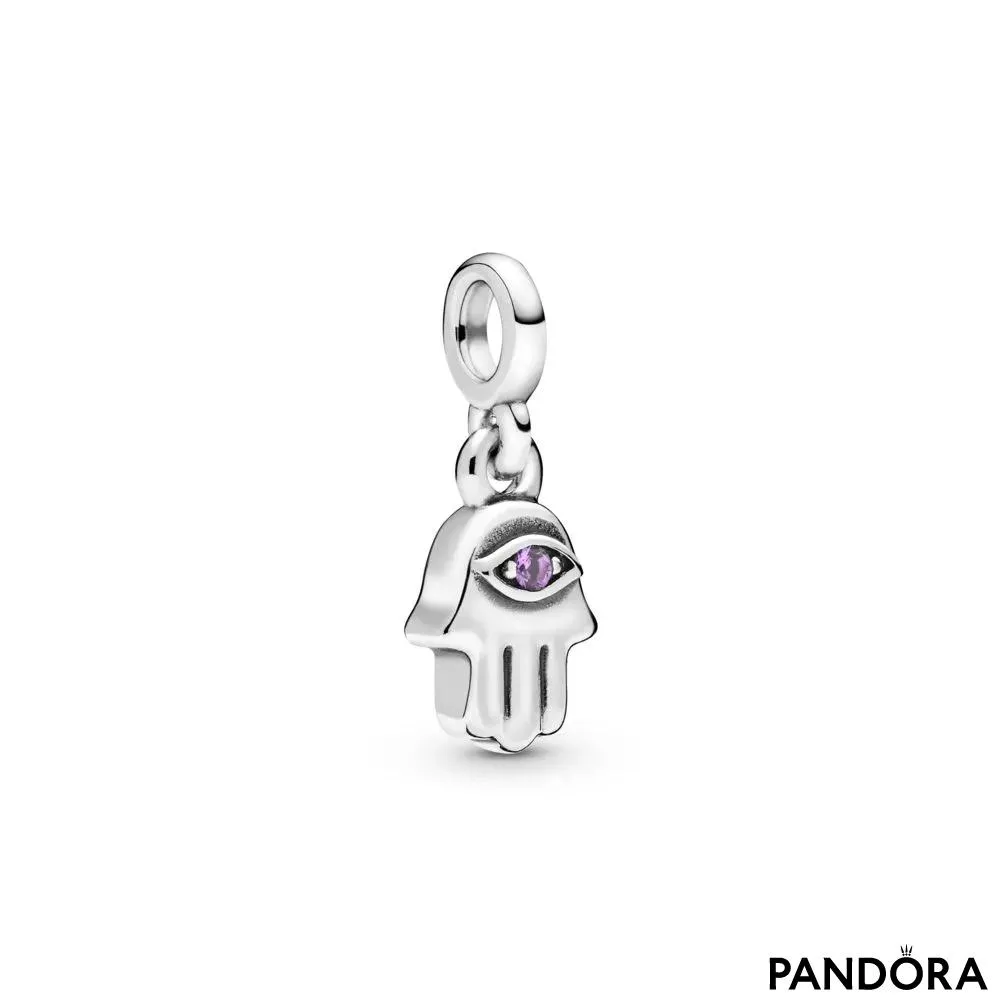 Mini viseči obesek Pandora ME s simbolom roke Hamsa 