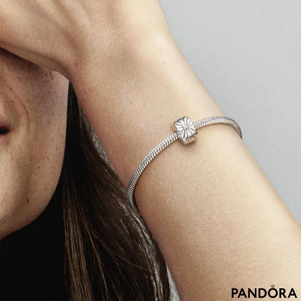 Timeless Sparkling Clip Bracelet Beads And Charms For Pandora