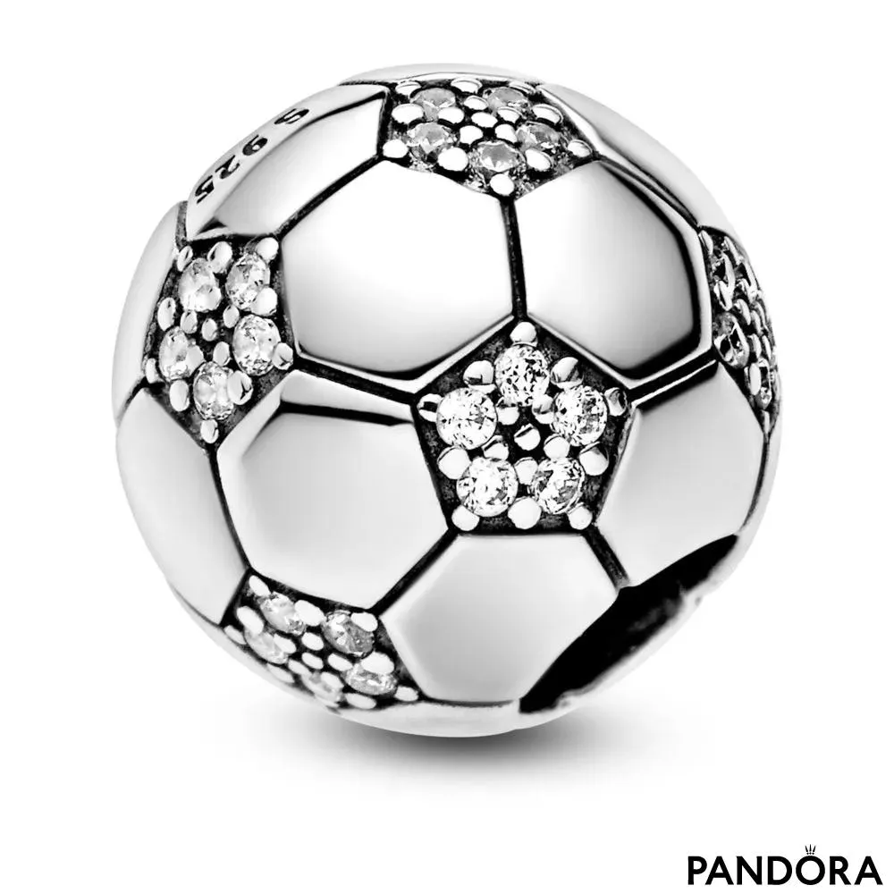 Obesek svetlikajoča nogometna žoga 