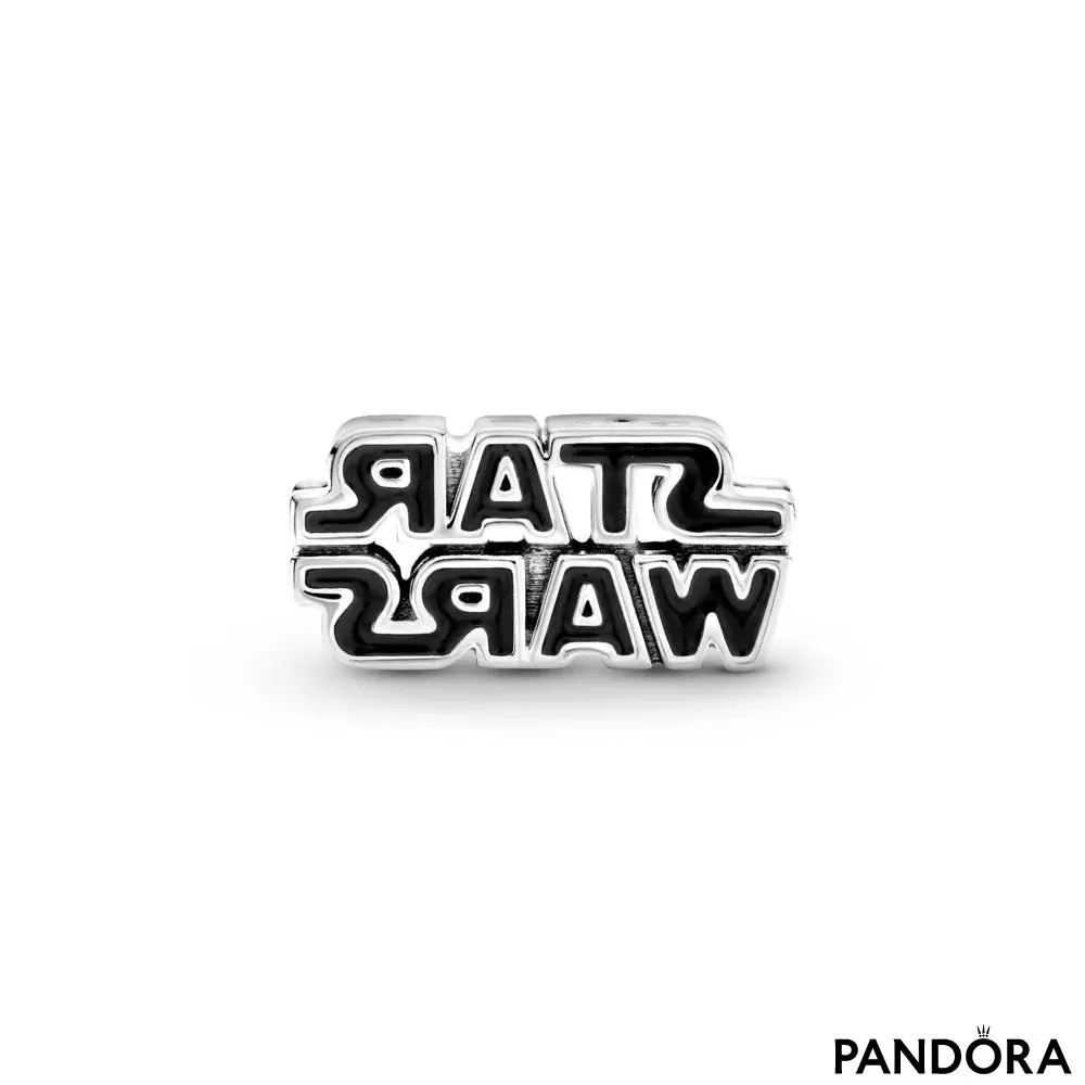 Star Wars™ Silver 3D Logo Charm 