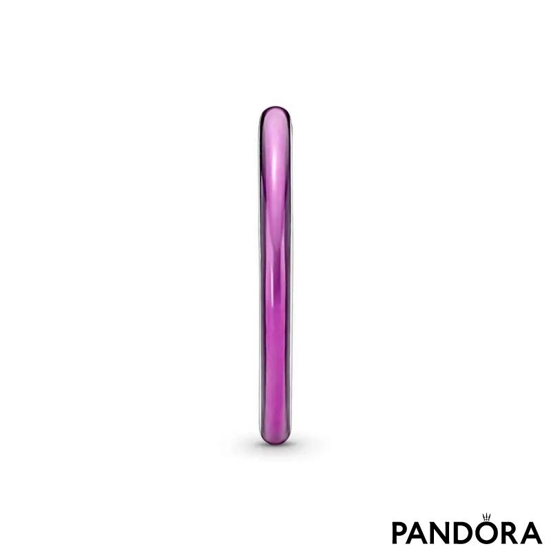 Prstan Pandora ME v vijolični barvi 