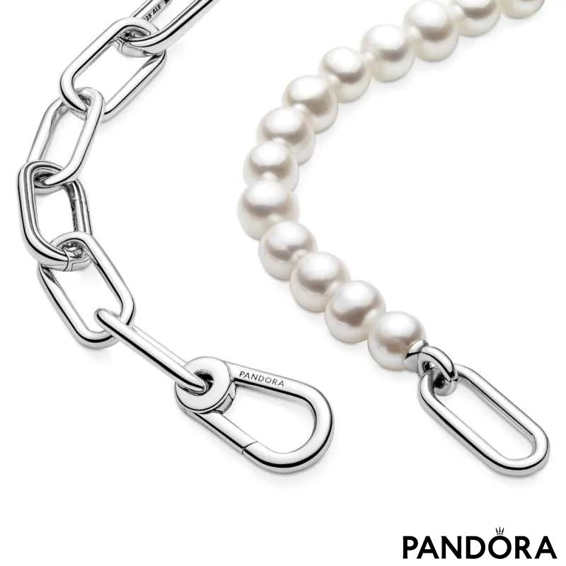 Ogrlica Pandora ME s sladkovodnimi gojenimi biseri 