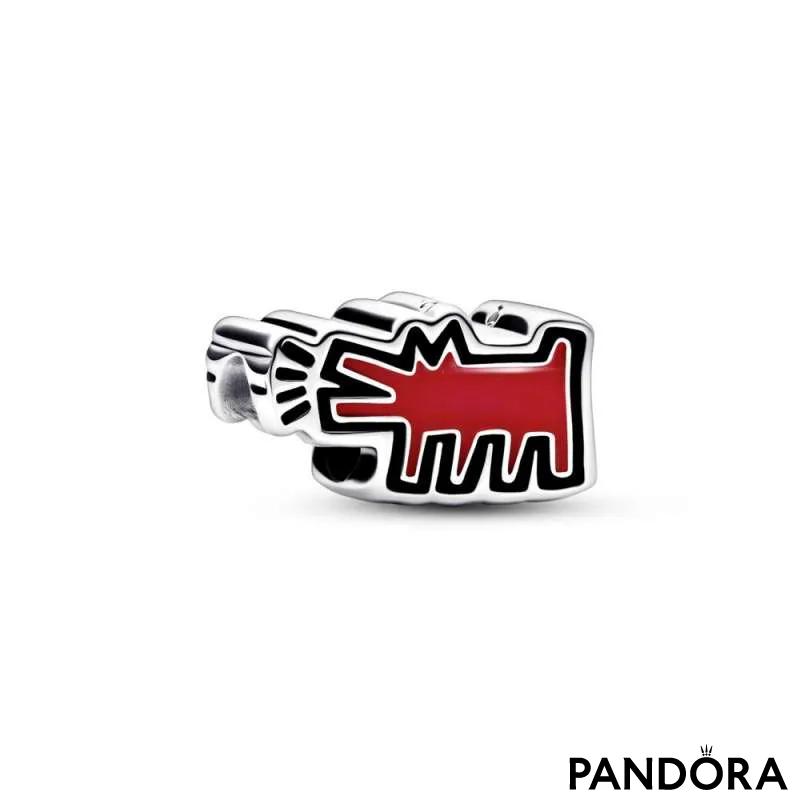Obesek Keith Haring™ x Pandora z lajajočim psom 