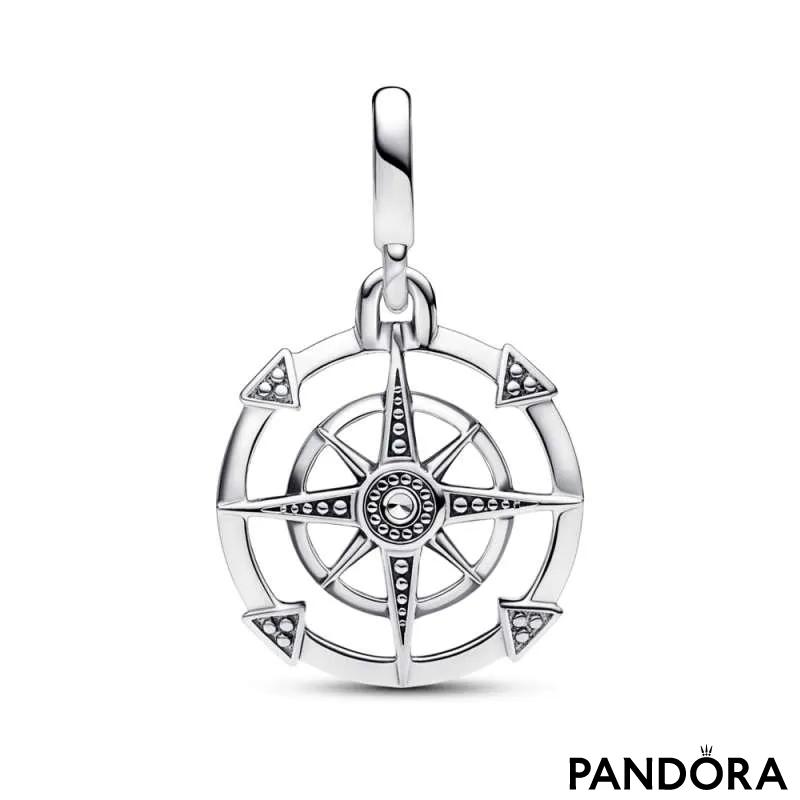 Medaljon Pandora ME s kompasom 