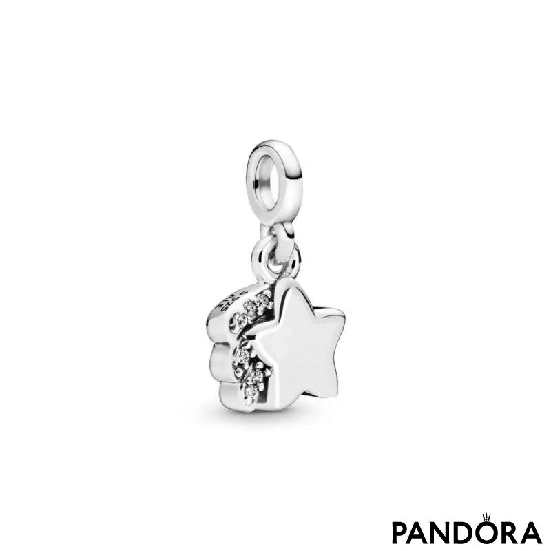 Mini viseči obesek Pandora ME z motivom zvezdnega utrinka 