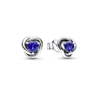 Birthstone september - neviseči modri uhani