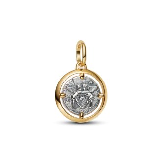 Obesek v obliki medaljona z motivom Kupida