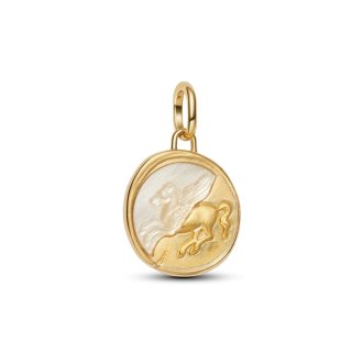 Obesek v obliki medaljona z motivom Pegaza