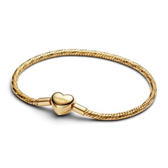 Fasetirana zapestnica Zmijska verižica z zaponko Srce