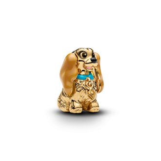 Disney Lady obesek v obliki Maze iz 14k pozlate