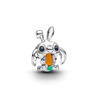 Disney Stitch Easter Bunny obesek v obliki Stitche s korenčkom